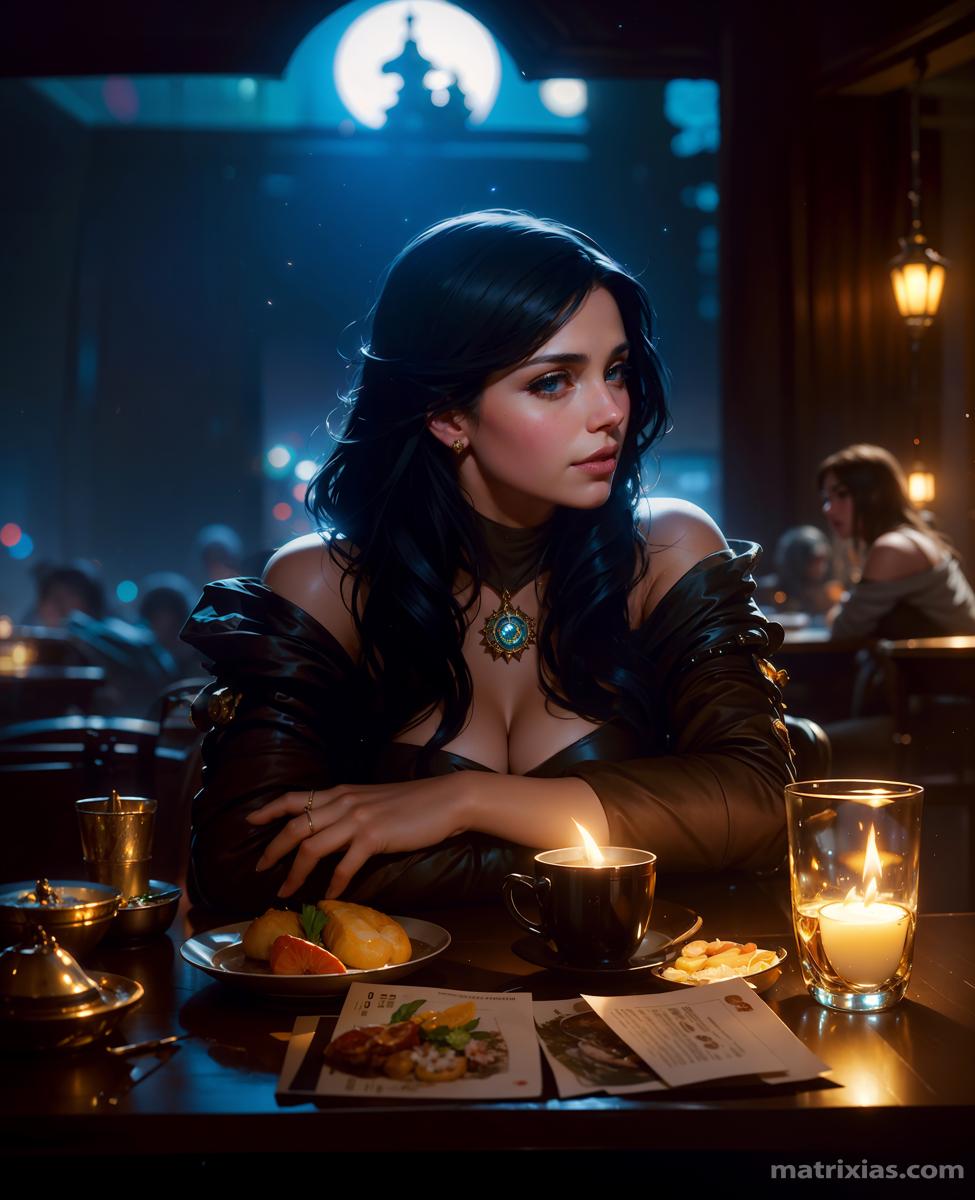 Dinner with Yennefer